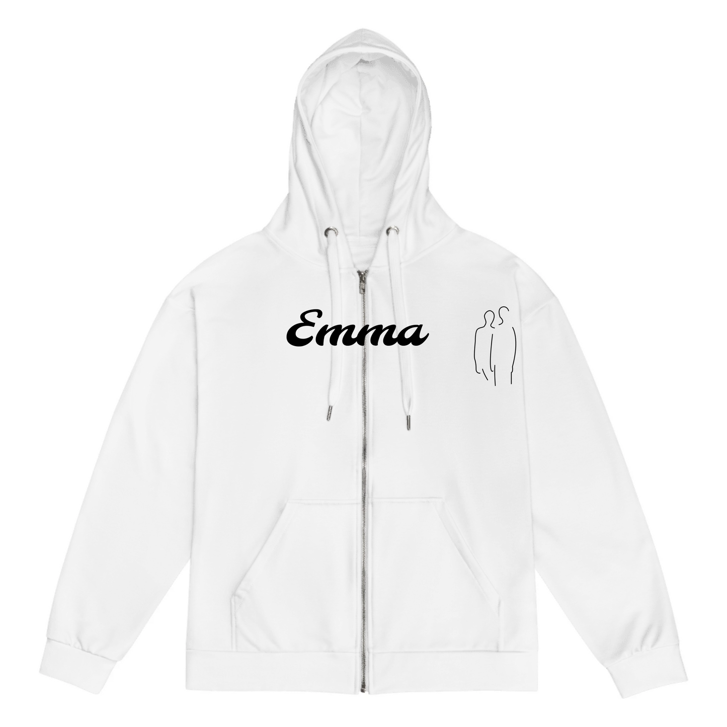 unisex Zip-Hoodie recycled