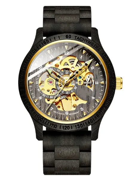 Sandalholz Automatik-Hohluhr