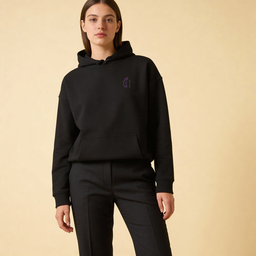 Unisex organic relaxed hoodie