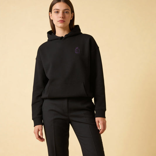 Unisex organic relaxed hoodie