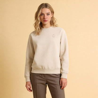 Oversized heavyweight sweatshirt