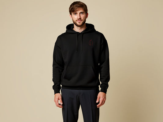 organic relaxed hoodie