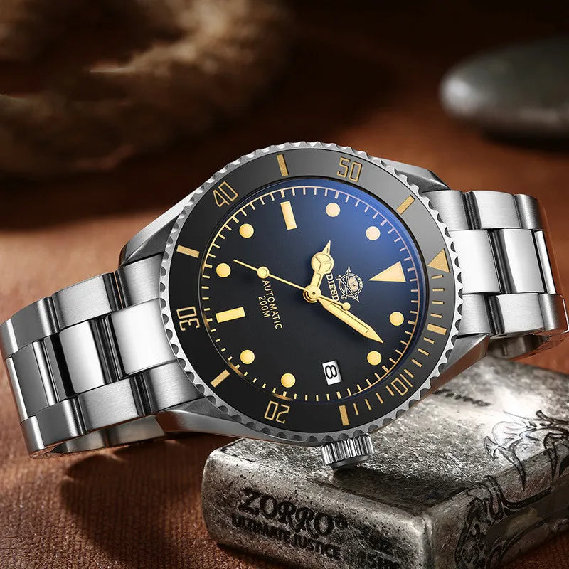 Automatische Retro Uhr