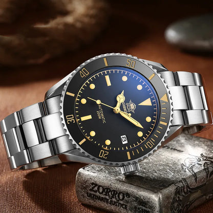 Automatische Retro Uhr